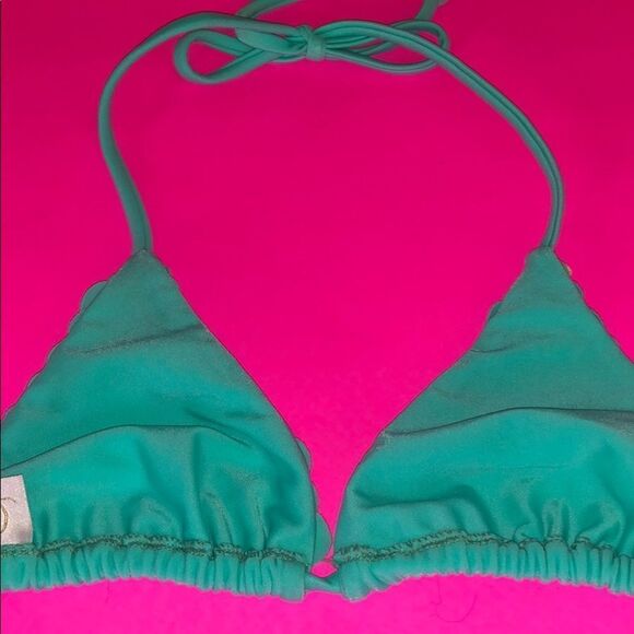 Lolli Swimwear Dots Triangle Bikini Top nwt‎ - Picture 6 of 8